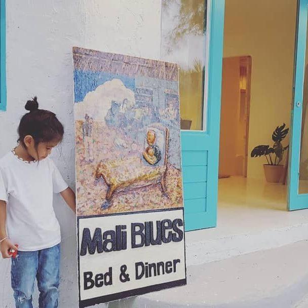 Maliblues Bed & Art Gallery Csumphon Kültér fotó